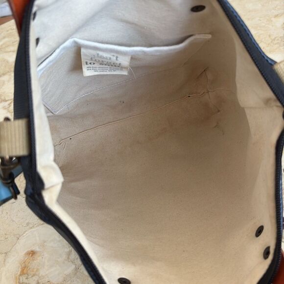 Daniel Chong Madrid Colourful Tote Crossbody Bag Recycled Materials & Leather - Picture 11 of 14